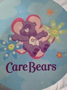 Brass Key Care Bears Blue Storage Tin